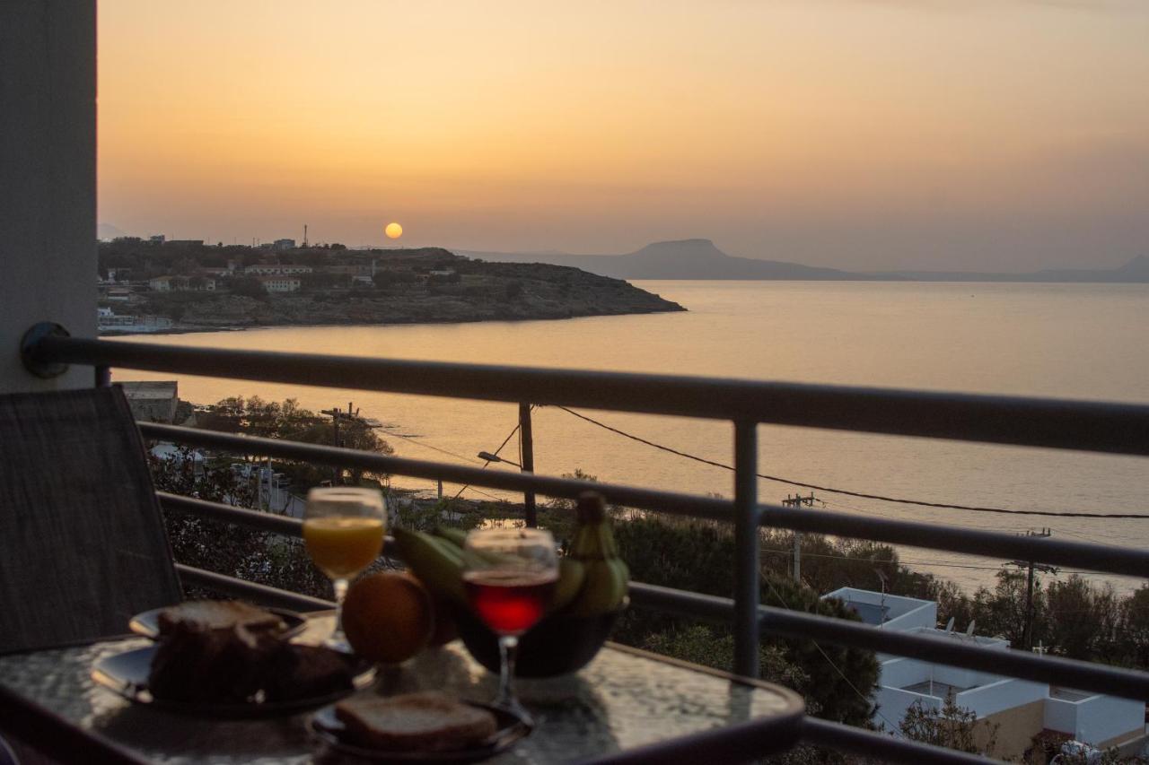 Pavlos Standard Studio With Sea View Rethymno Exterior foto